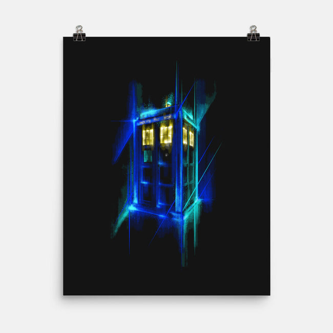 Time And Space-none matte poster-sebasebi
