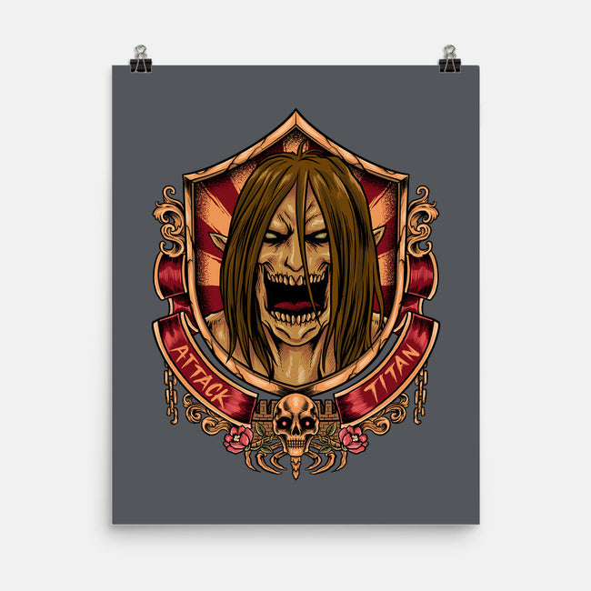 Attack Badge-none matte poster-spoilerinc