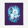 Water Unicorn-none fleece blanket-Vallina84