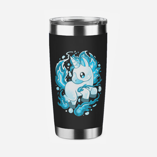 Water Unicorn-none stainless steel tumbler drinkware-Vallina84
