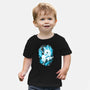 Water Unicorn-baby basic tee-Vallina84