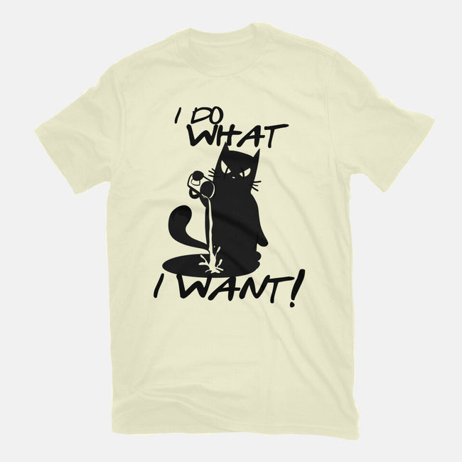 I Do What I Want-mens basic tee-fanfabio