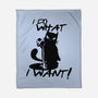 I Do What I Want-none fleece blanket-fanfabio