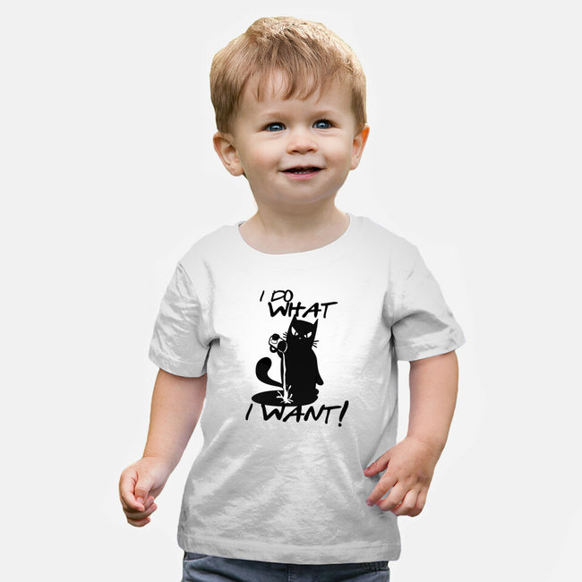 I Do What I Want-baby basic tee-fanfabio