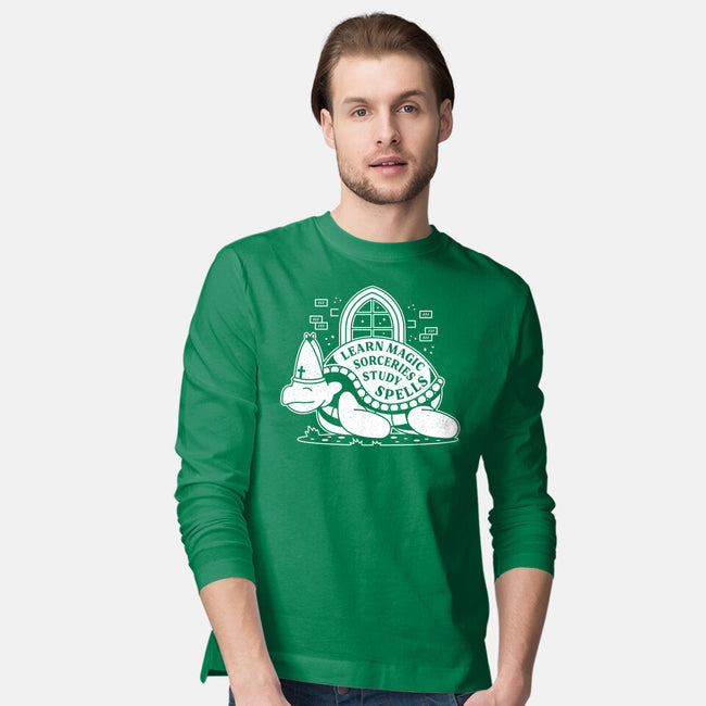 Pastor Turtle-mens long sleeved tee-Logozaste