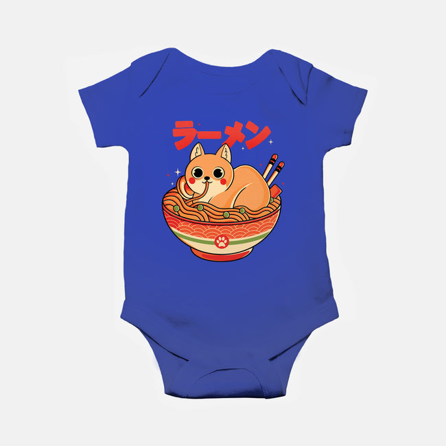 Ramen Cat-baby basic onesie-Douglasstencil