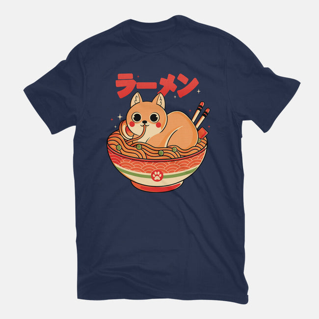 Ramen Cat-mens heavyweight tee-Douglasstencil