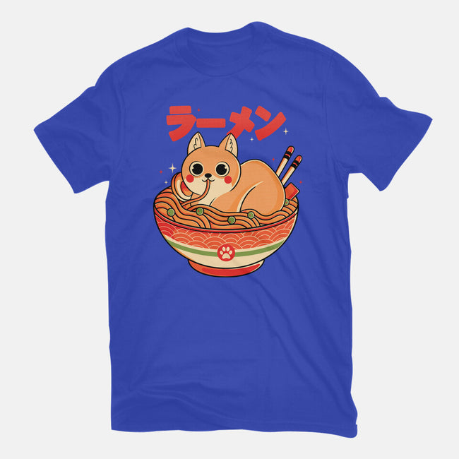 Ramen Cat-unisex basic tee-Douglasstencil