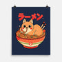Ramen Cat-none matte poster-Douglasstencil