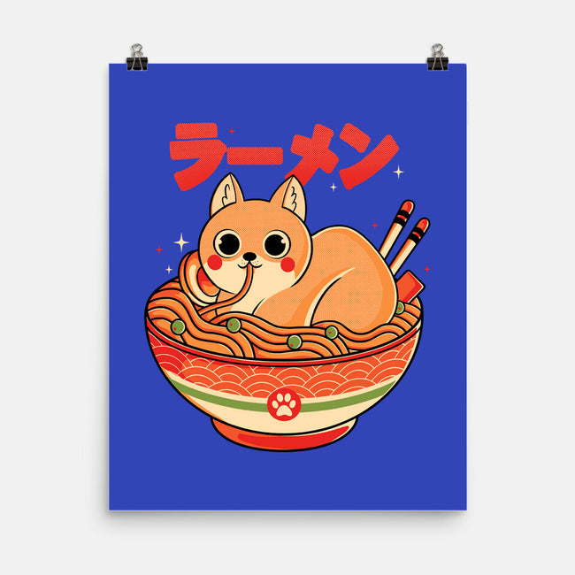 Ramen Cat-none matte poster-Douglasstencil