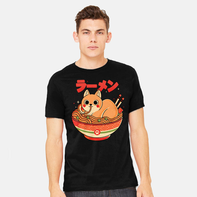 Ramen Cat-mens heavyweight tee-Douglasstencil