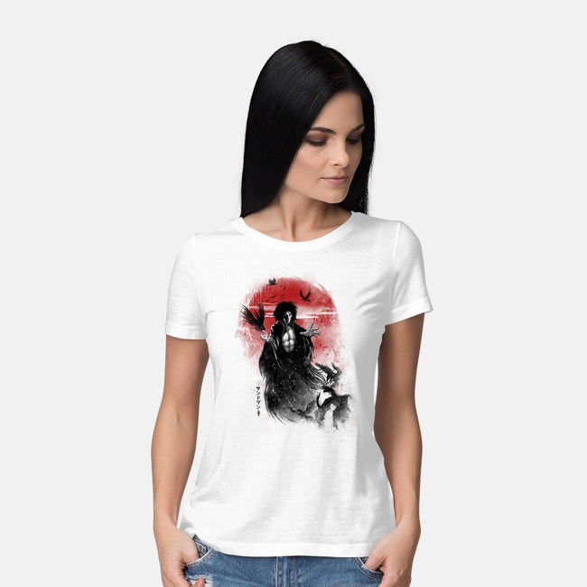 The Dreaming-womens basic tee-Ionfox