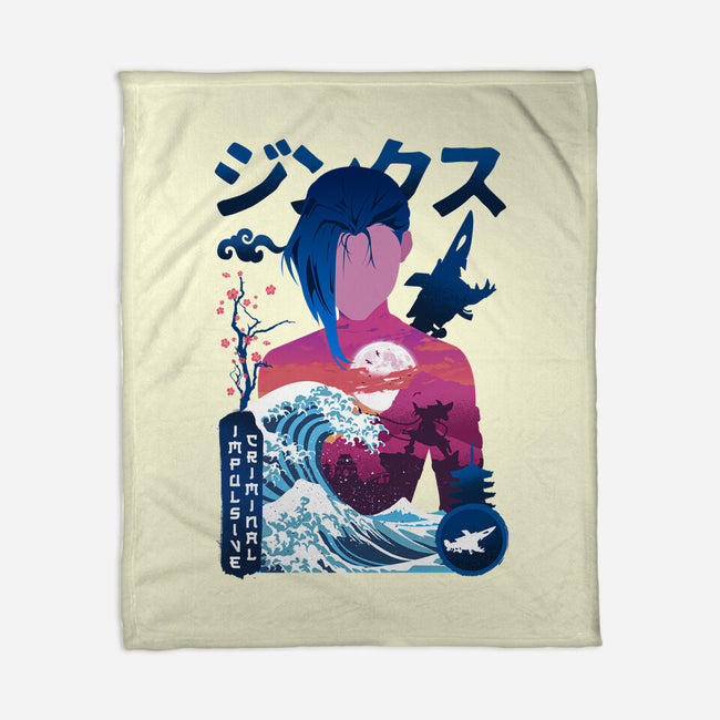 Impulsive Criminal-none fleece blanket-hirolabs