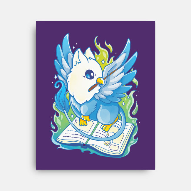 Magic Griffin-none stretched canvas-Vallina84