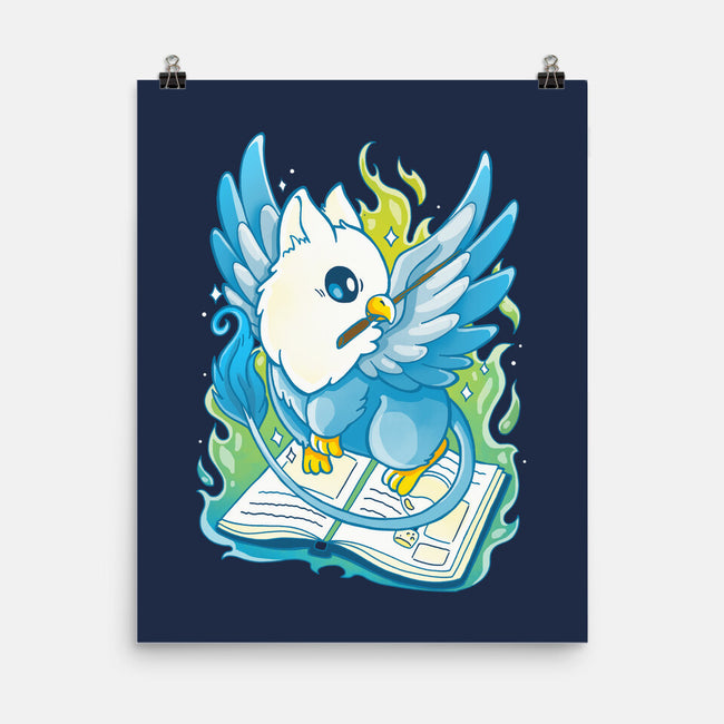 Magic Griffin-none matte poster-Vallina84