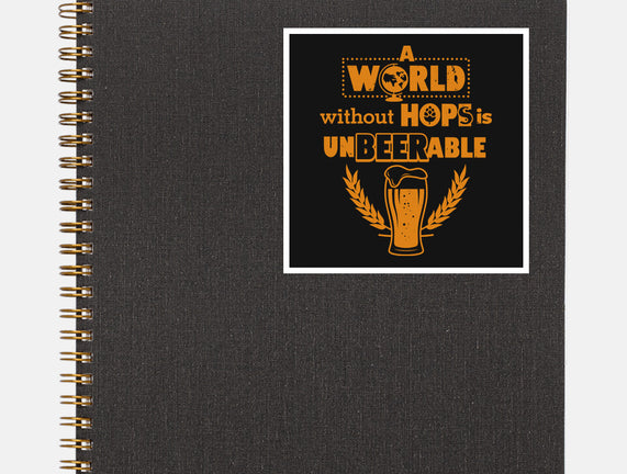 A World Without Hops