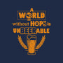 A World Without Hops-none polyester shower curtain-Boggs Nicolas