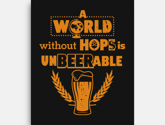 A World Without Hops