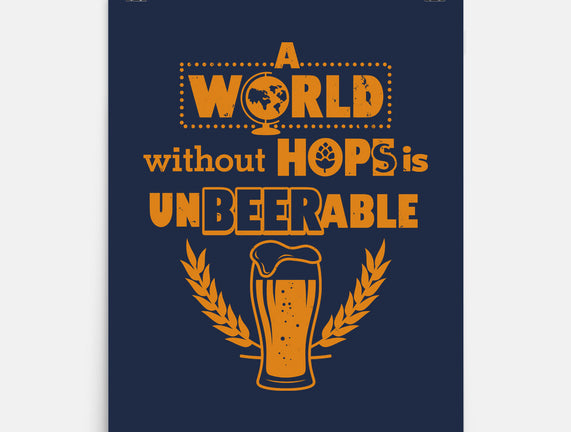A World Without Hops