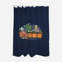 TVShow-none polyester shower curtain-trheewood