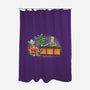 TVShow-none polyester shower curtain-trheewood