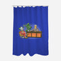 TVShow-none polyester shower curtain-trheewood