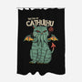 The Call of Cathulhu-none polyester shower curtain-vp021