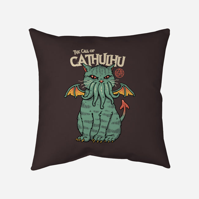 The Call of Cathulhu-none removable cover throw pillow-vp021