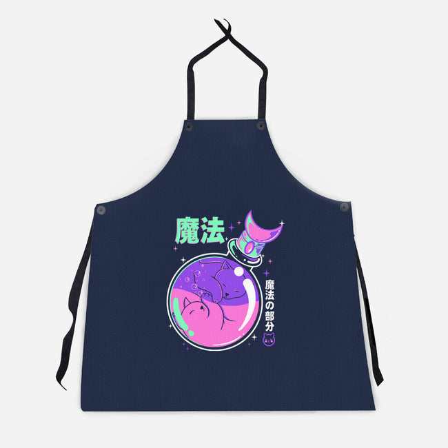 Poison Magicat-unisex kitchen apron-Douglasstencil