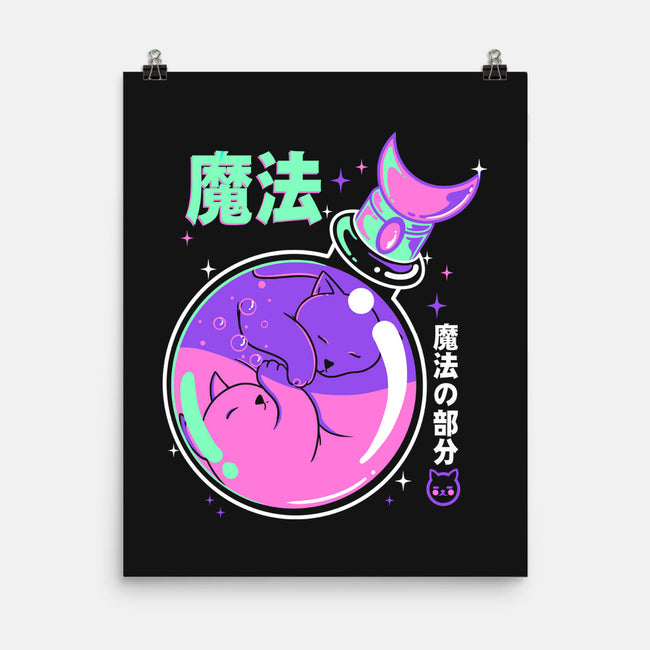 Poison Magicat-none matte poster-Douglasstencil