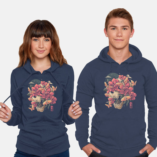 Blossom In Grave-unisex pullover sweatshirt-eduely