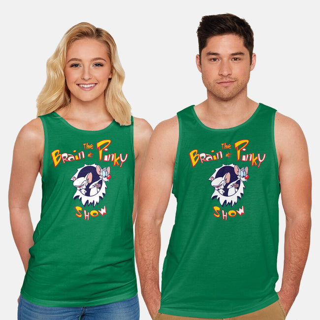 The Brain And Pinky Show-unisex basic tank-dalethesk8er