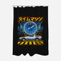 Time Machine-none polyester shower curtain-silentOp