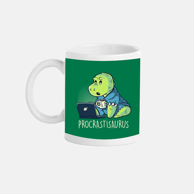 Procrastisaurus-none glossy mug-koalastudio