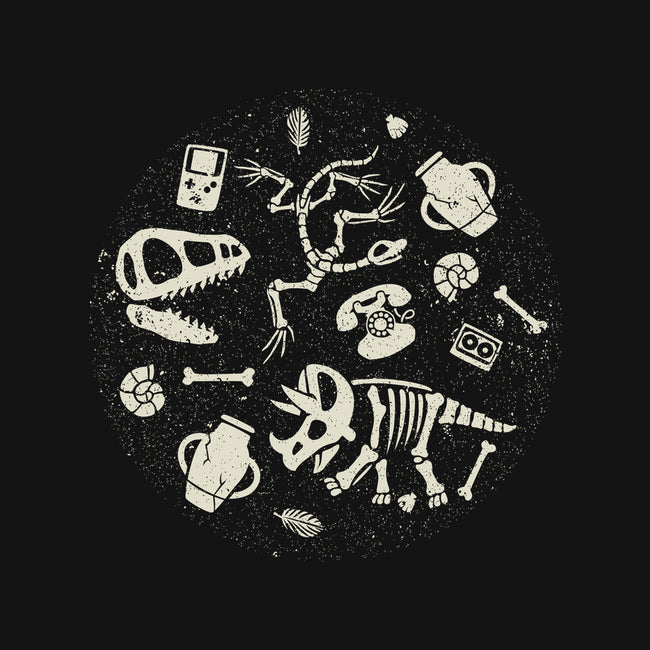 Dinosaur Fossils-womens fitted tee-tobefonseca