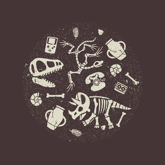 Dinosaur Fossils-none polyester shower curtain-tobefonseca