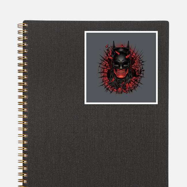 Not A Hero-none glossy sticker-glitchygorilla