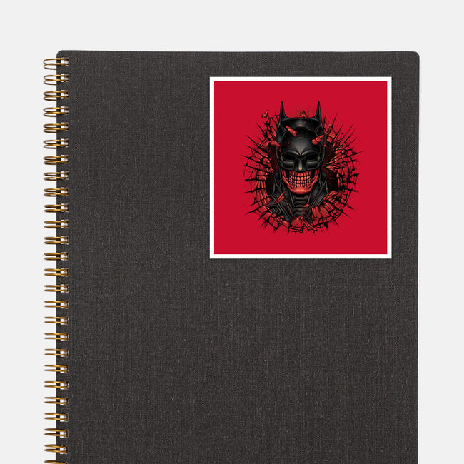 Not A Hero-none glossy sticker-glitchygorilla