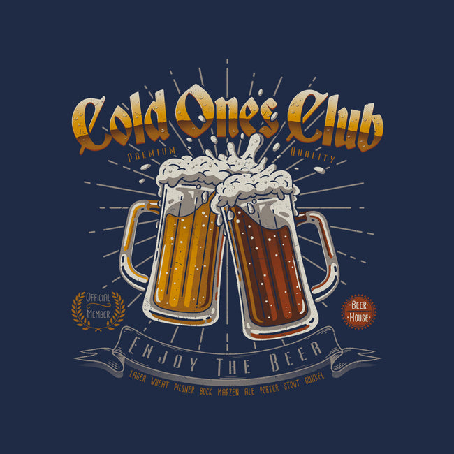 Cold Ones Club-none polyester shower curtain-Getsousa!