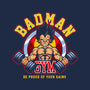 Badman Gym-none removable cover throw pillow-CoD Designs