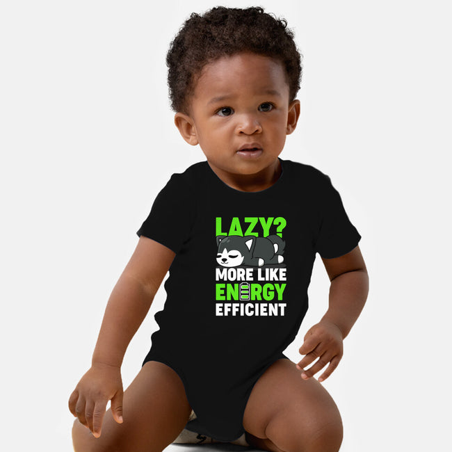 Energy Efficient-baby basic onesie-CoD Designs