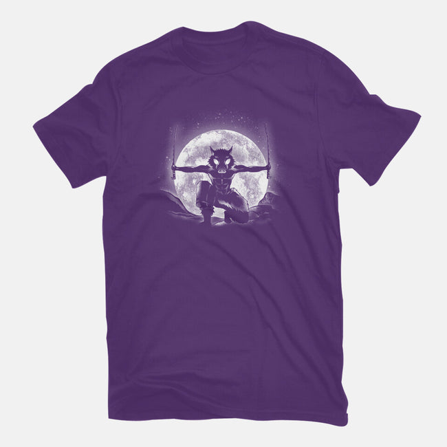 Moonlight Boar-youth basic tee-fanfreak1