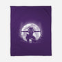 Moonlight Boar-none fleece blanket-fanfreak1