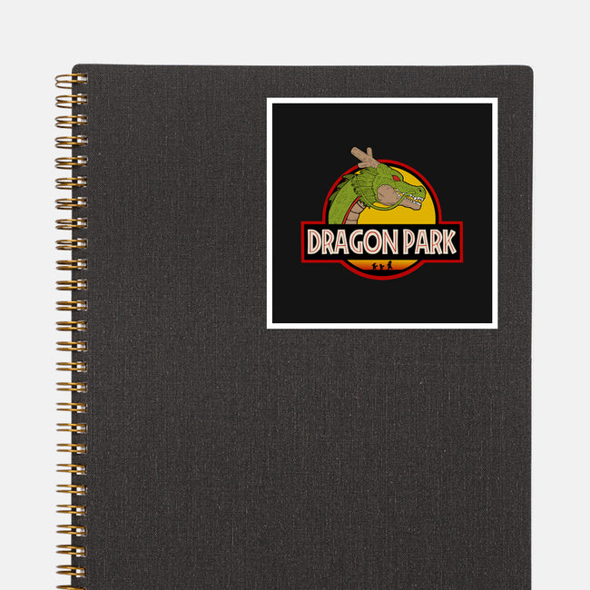 Dragon Park-none glossy sticker-Melonseta