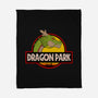 Dragon Park-none fleece blanket-Melonseta