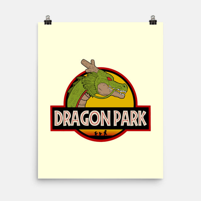 Dragon Park-none matte poster-Melonseta