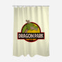 Dragon Park-none polyester shower curtain-Melonseta