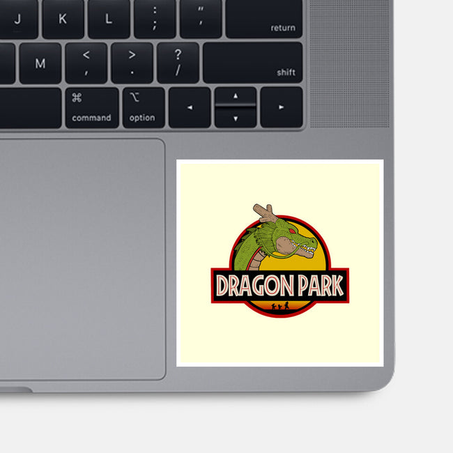 Dragon Park-none glossy sticker-Melonseta