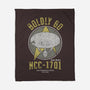 Vintage Explorers-none fleece blanket-retrodivision