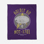 Vintage Explorers-none fleece blanket-retrodivision